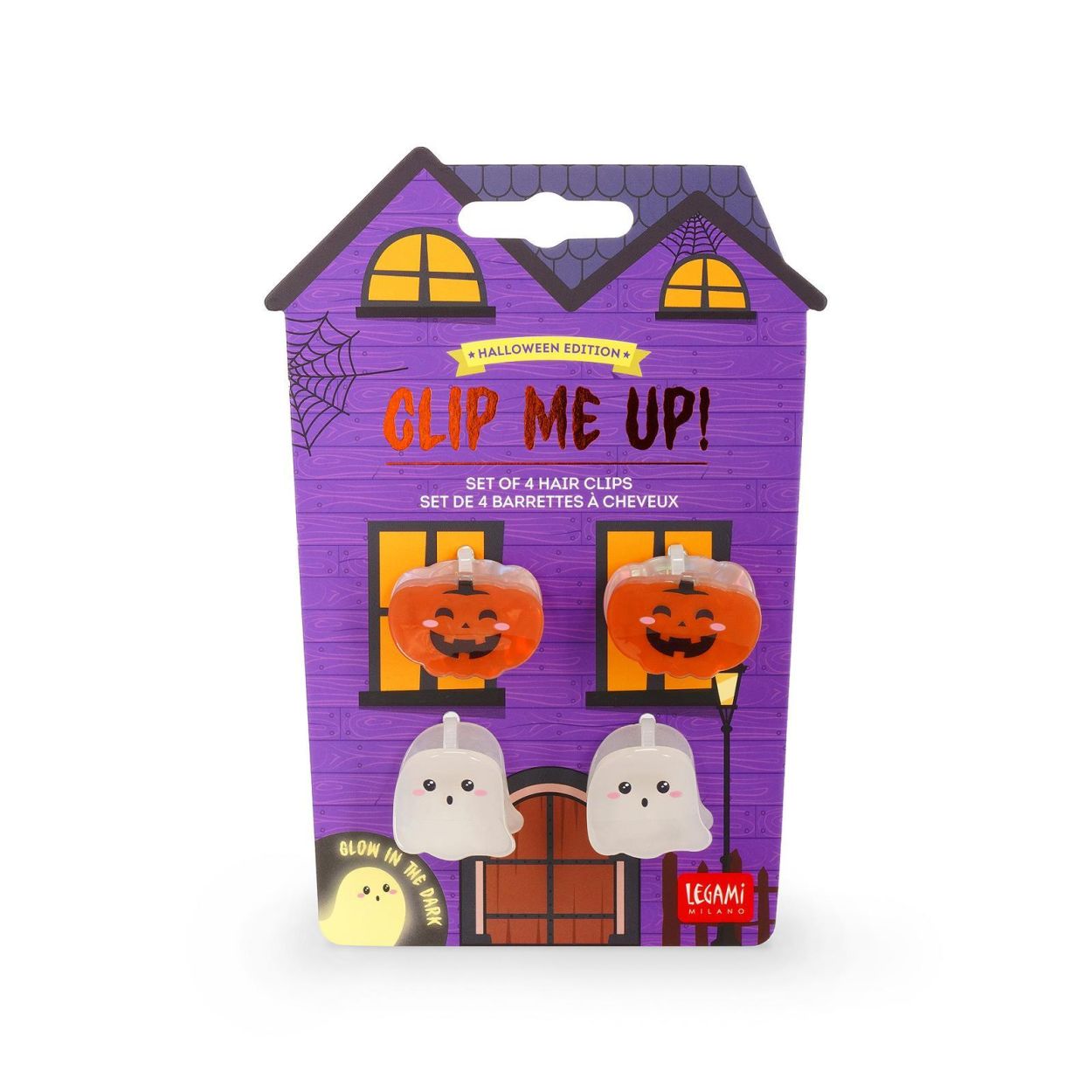 Legami Haarclips Ghost & Pumpkin (HCL0005) - SPADT - speelgoed met advies