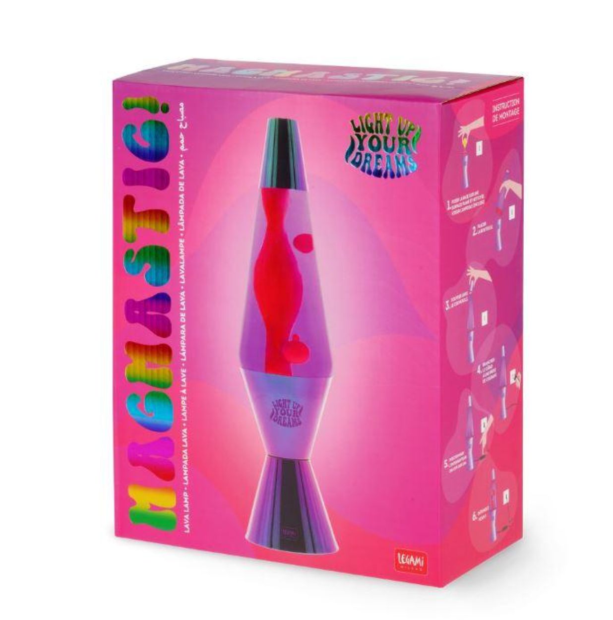 Legami Lava Lamp Holo Fairy (LAV0003) - SPADT - speelgoed met advies