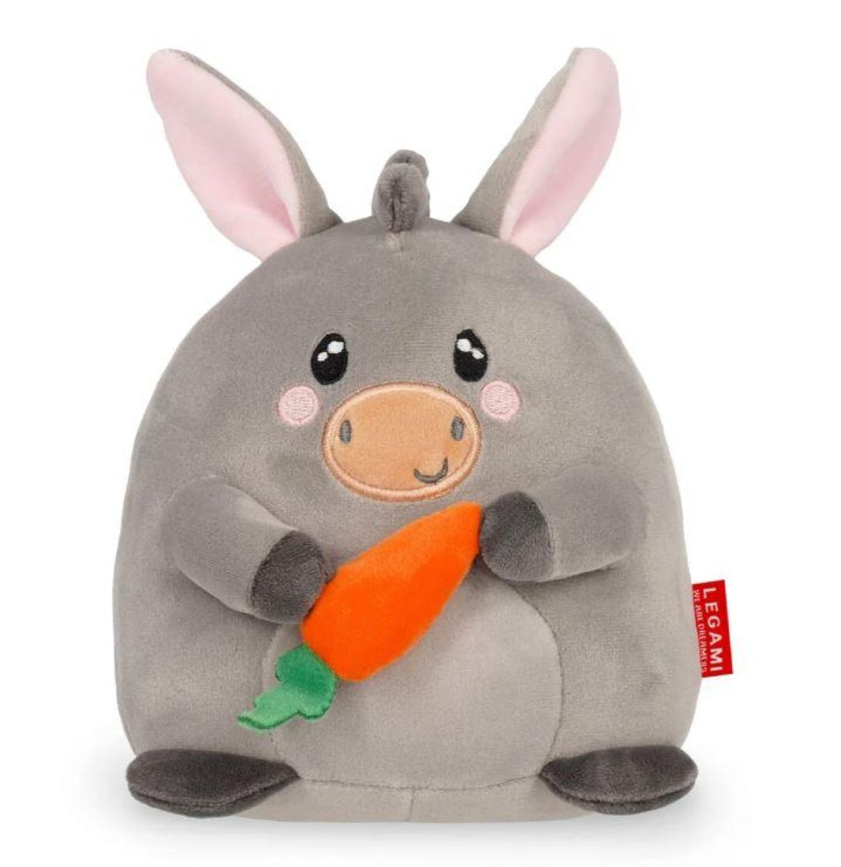 Legami Super Soft Pluche Donkey (MSC0012) - SPADT - speelgoed met advies