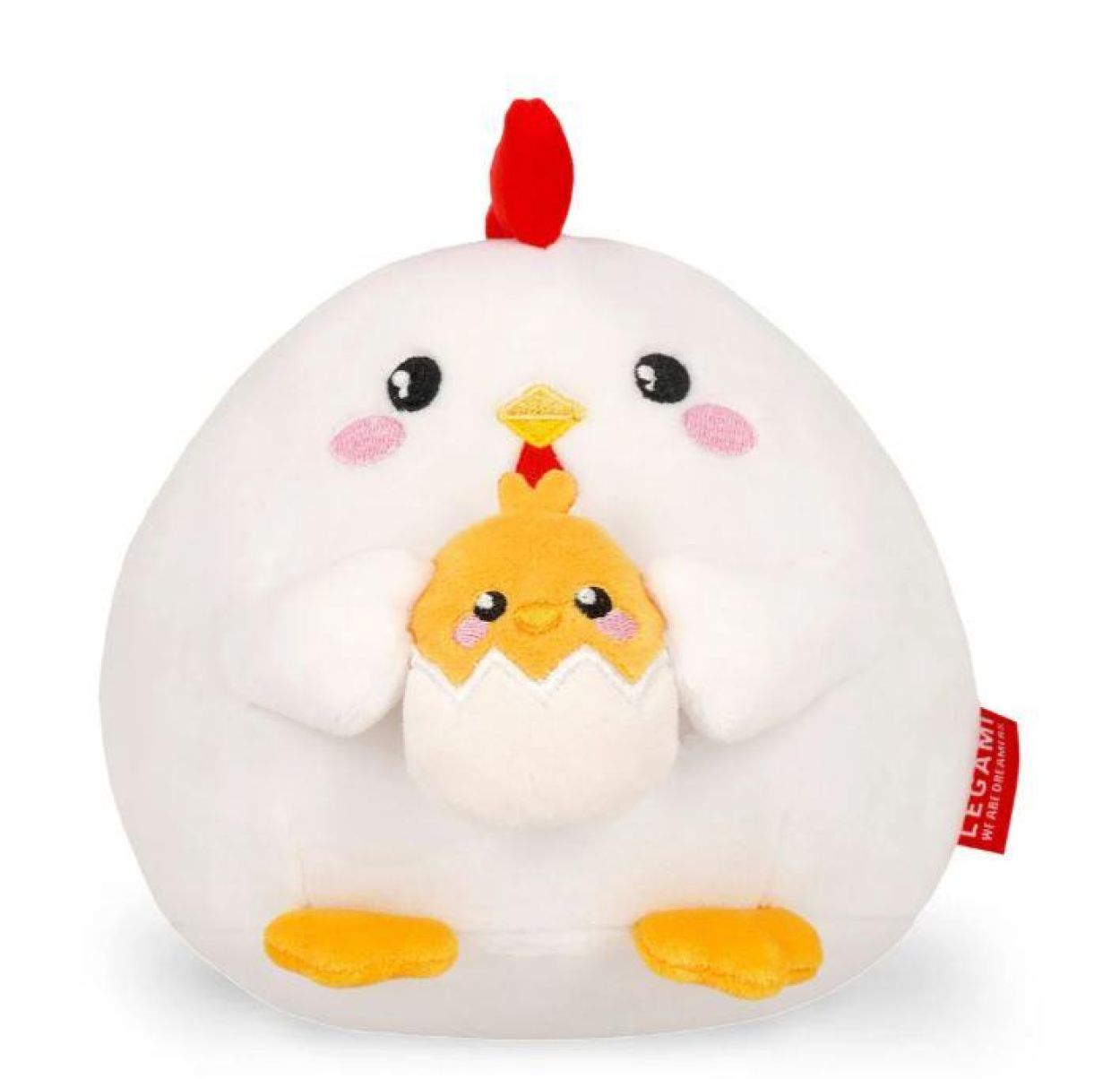 Legami Super Soft Pluche Hen (MSC0011) - SPADT - speelgoed met advies