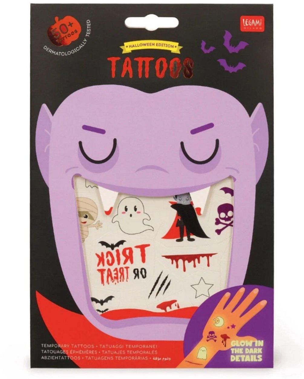 Legami Tattoos Halloween (TTA0007) - SPADT - speelgoed met advies