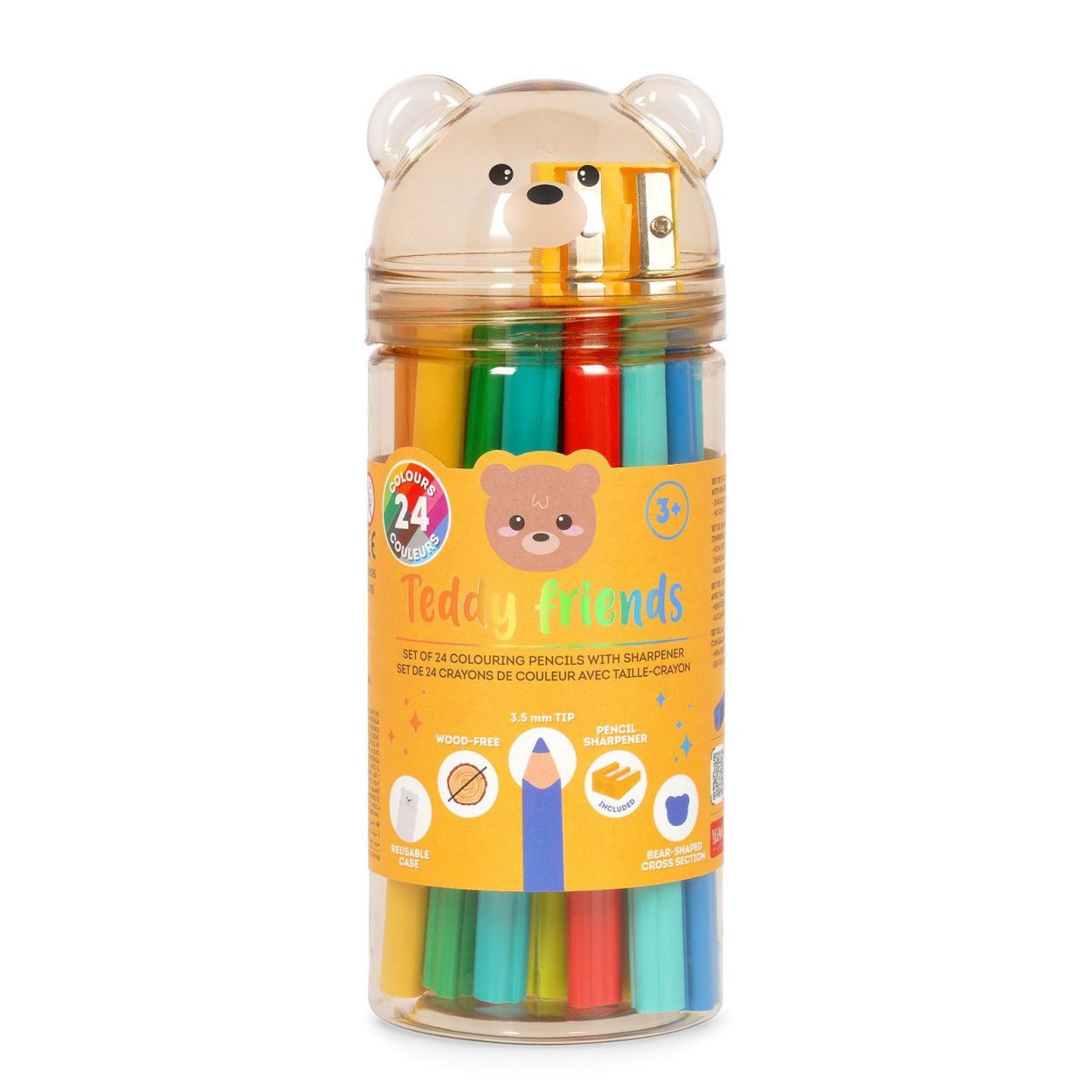 Legami Teddy Friends Potloden (TDP0001) - SPADT - speelgoed met advies