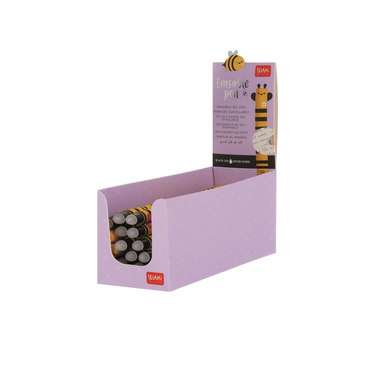 Legami Uitwisbare Gelpen Bee (EPBLAKIT29) - SPADT - speelgoed met advies