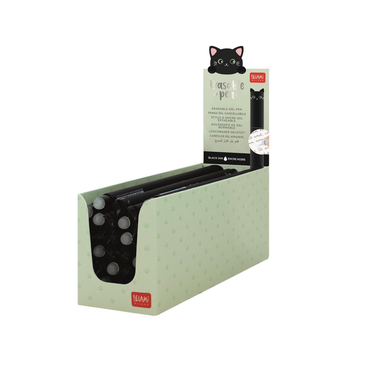 Legami Uitwisbare Gelpen Kitty (EPBLAKIT5) - SPADT - speelgoed met advies