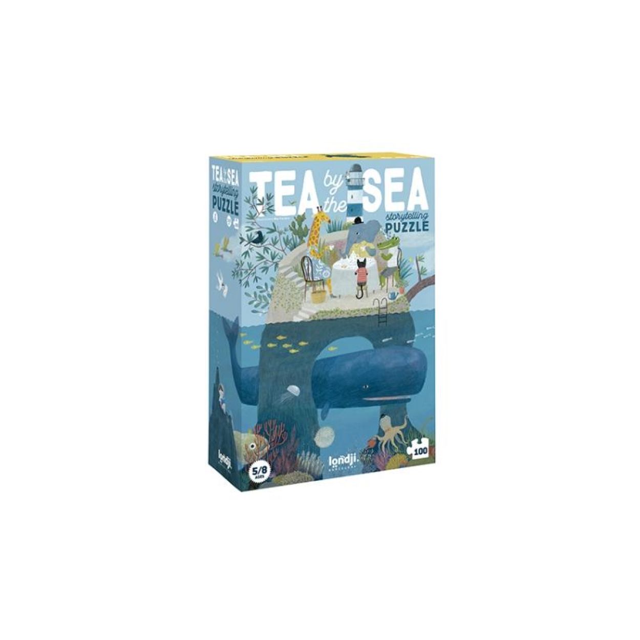 Londji Storytelling Puzzel 'Tea by the Sea' (PZ569U) - SPADT - speelgoed met advies