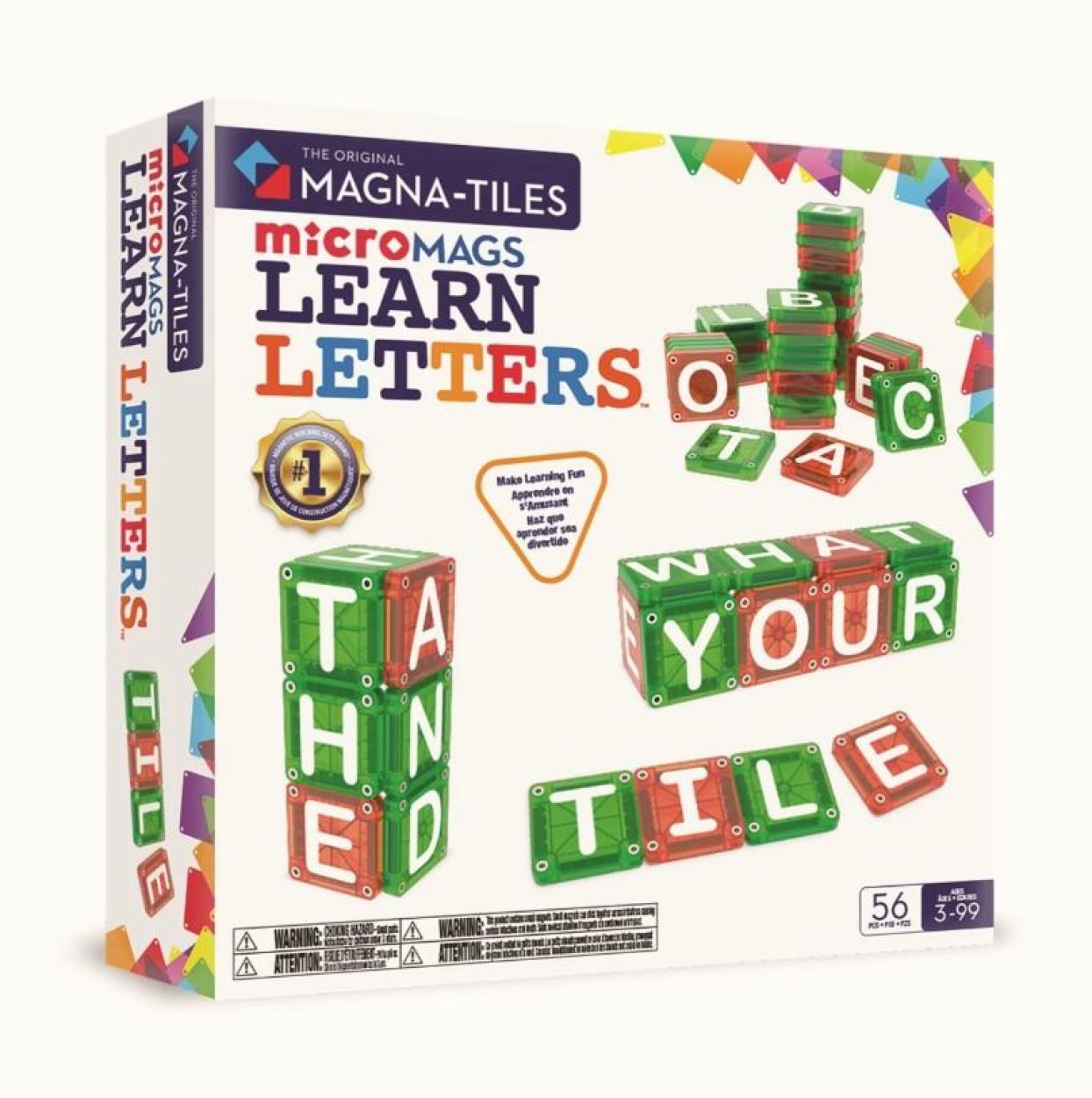 Magna-Tiles Magna-Tiles Learn Letters (254056LL) - SPADT - speelgoed met advies