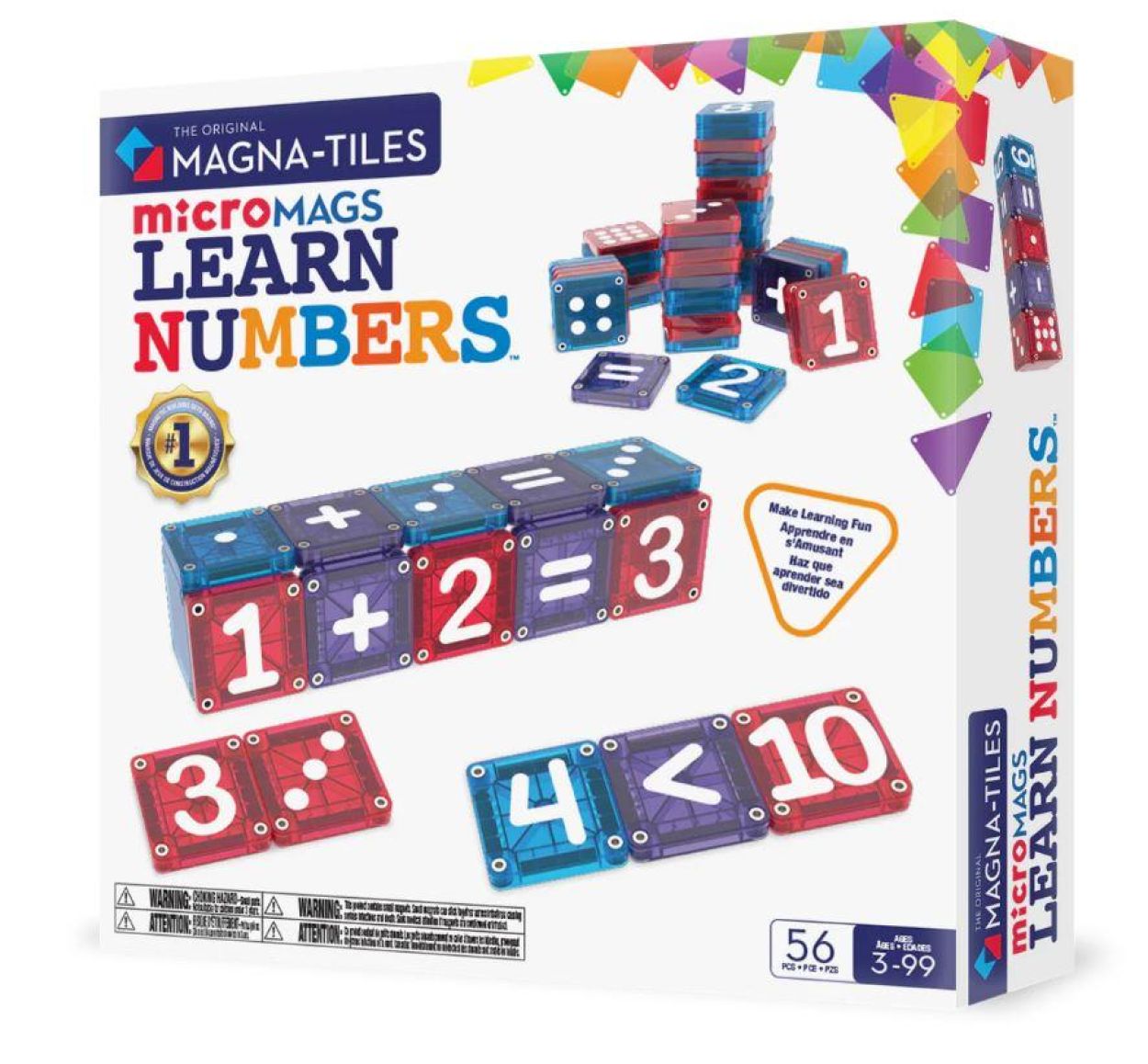 Magna-Tiles Magna-Tiles Learn Numbers (254055LN) - SPADT - speelgoed met advies