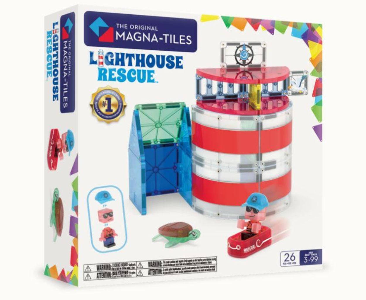 Magna-Tiles Magna-Tiles Lighthouse Rescue (262025LR) - SPADT - speelgoed met advies