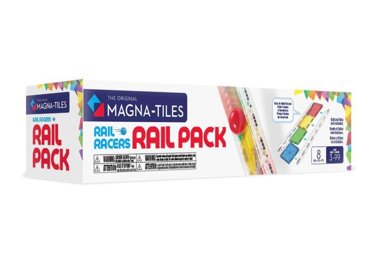 Magna-Tiles Magna-Tiles Rail Racers Rail Pack (263008RP) - SPADT - speelgoed met advies