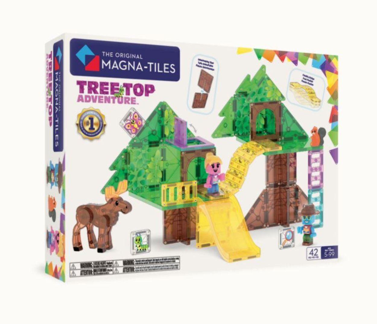 Magna-Tiles Magna-Tiles Tree Top Adventure (262042TT) - SPADT - speelgoed met advies
