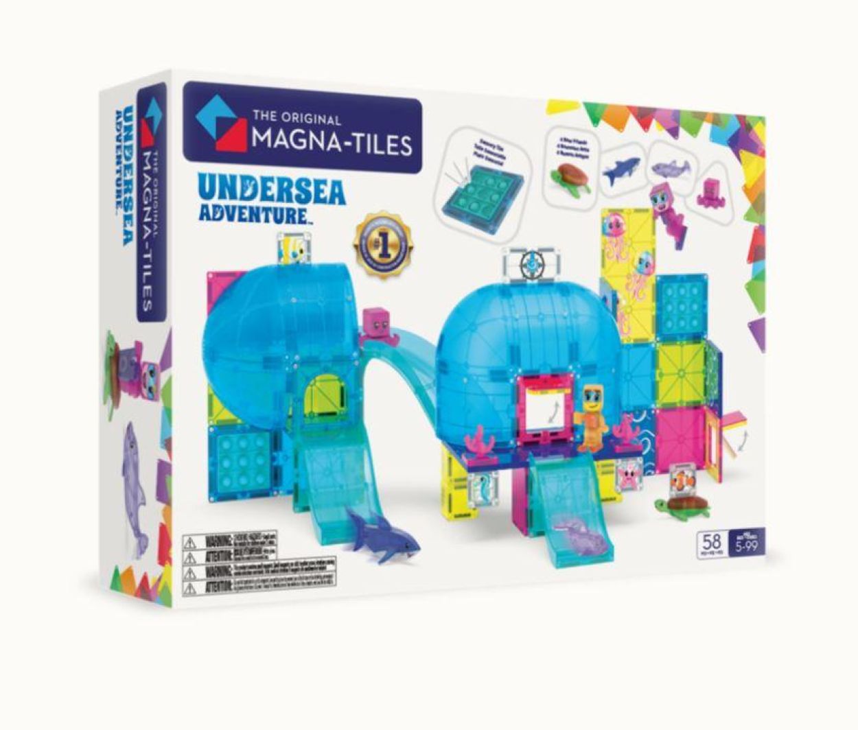 Magna-Tiles Magna-Tiles Undersea Adventure (262058UA) - SPADT - speelgoed met advies