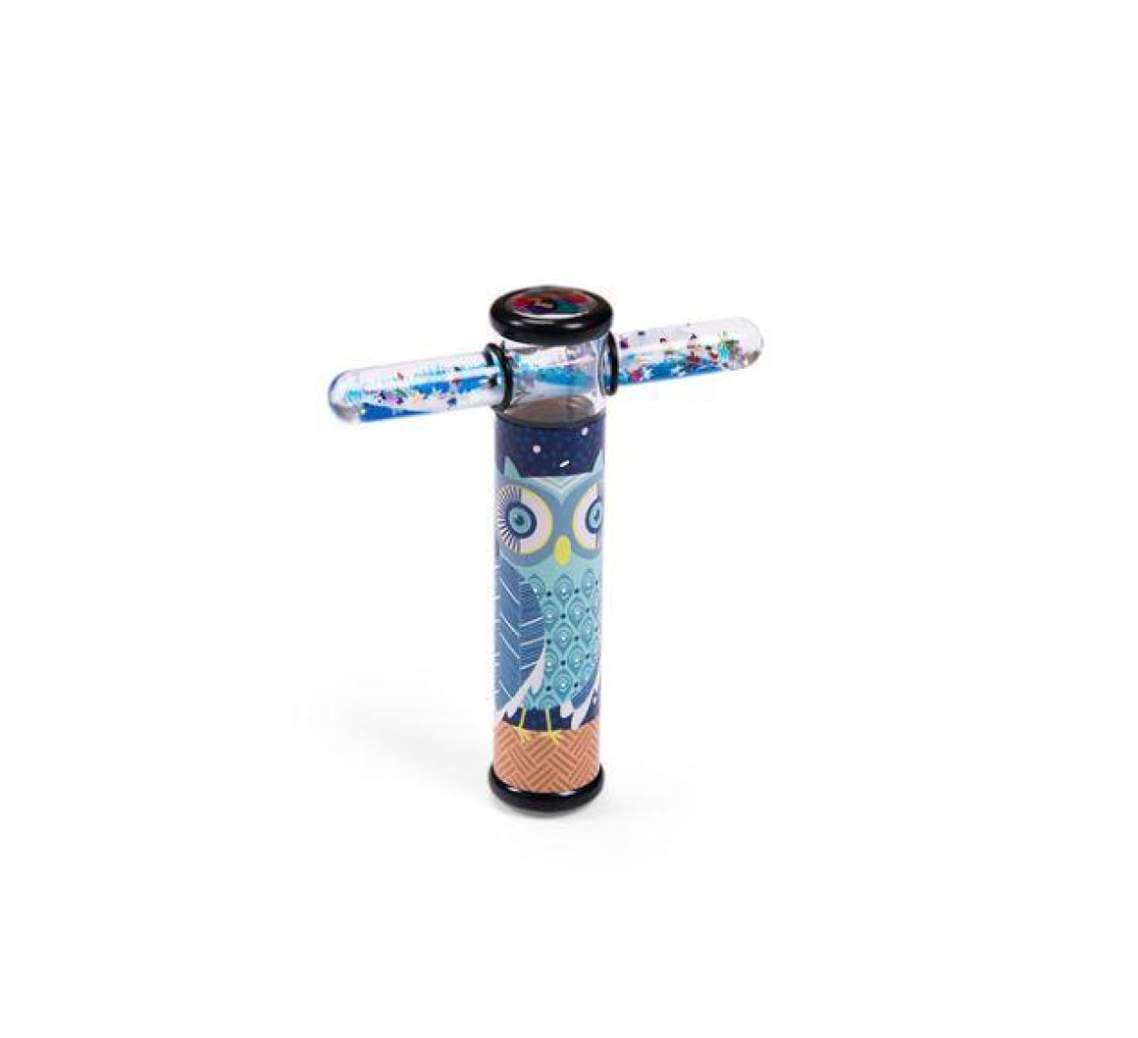 Moulin Roty Glow in the dark Kaleidoscoop 'Uil' (711182) - SPADT - speelgoed met advies