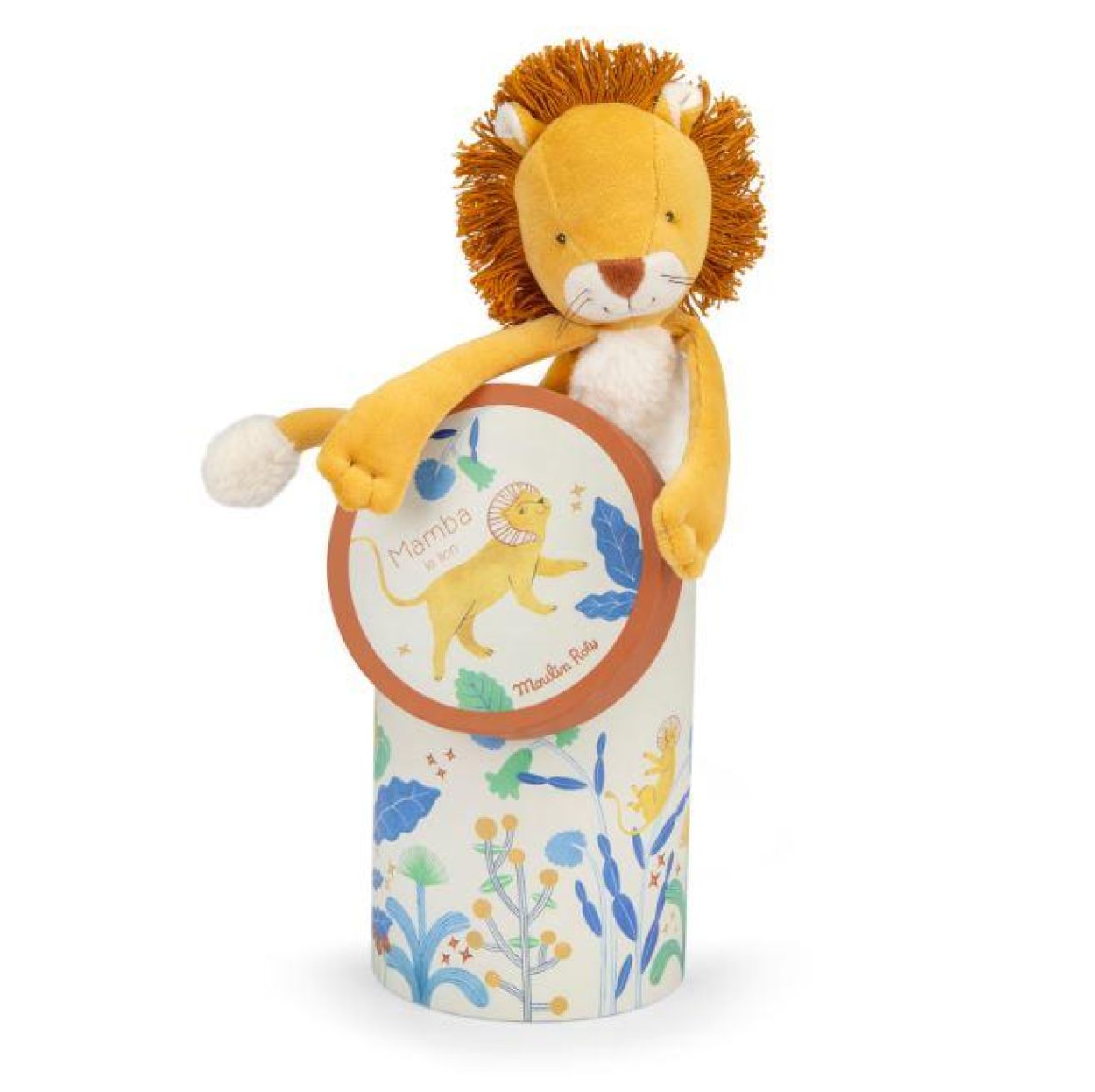 Moulin Roty Knuffel Leeuw Mamba La Foret Mawa (688022) - SPADT - speelgoed met advies