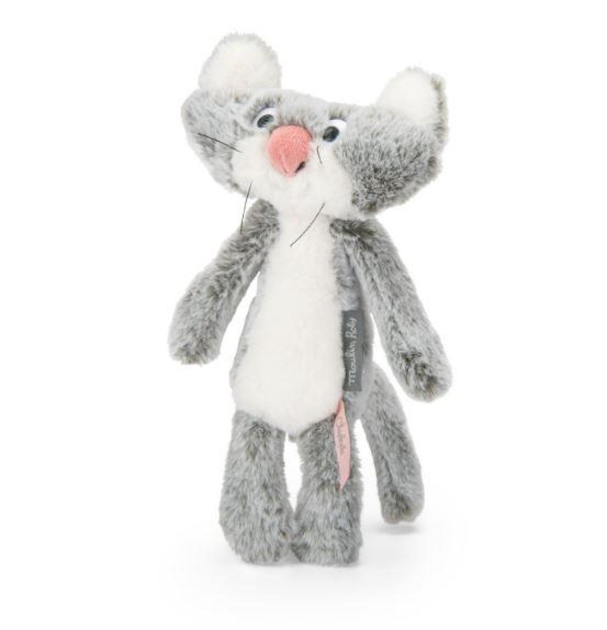 Moulin Roty Knuffel Mini 'Platte Kat' (894010) - SPADT - speelgoed met advies