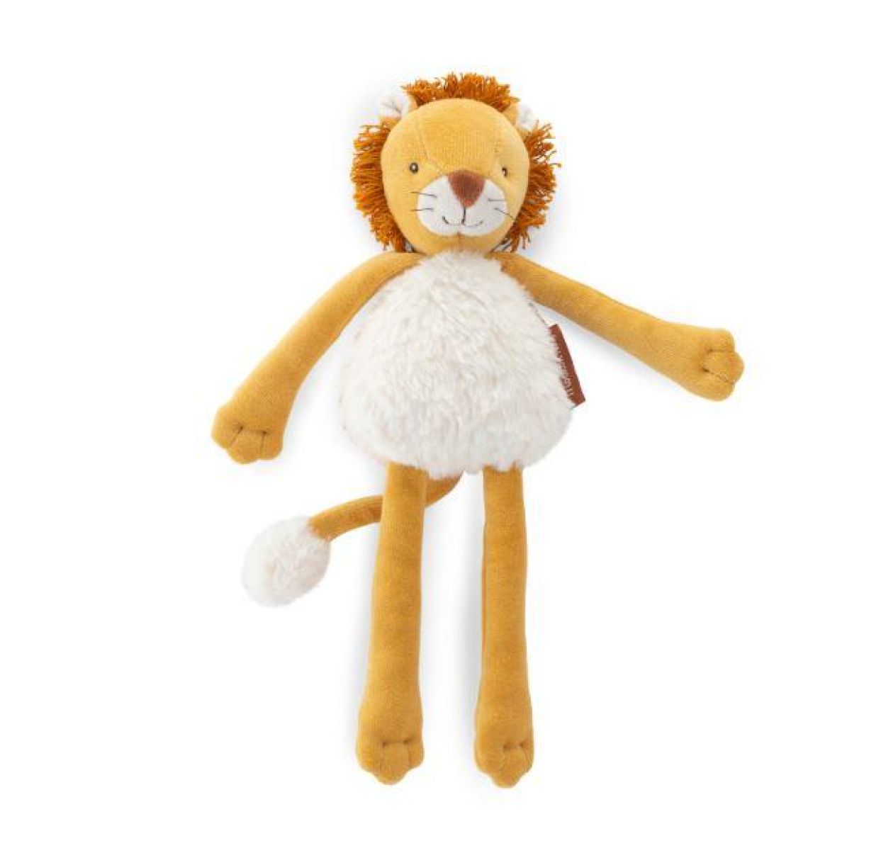 Moulin Roty Knuffel Rammelaar Leeuw La Foret Mawa (688025) - SPADT - speelgoed met advies
