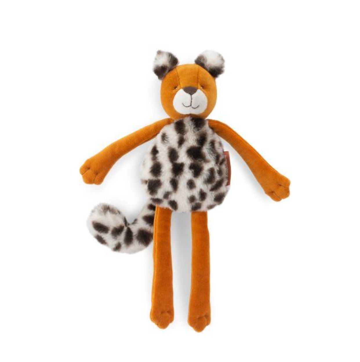 Moulin Roty Knuffel Rammelaar Luipaard La Foret Mawa (688024) - SPADT - speelgoed met advies