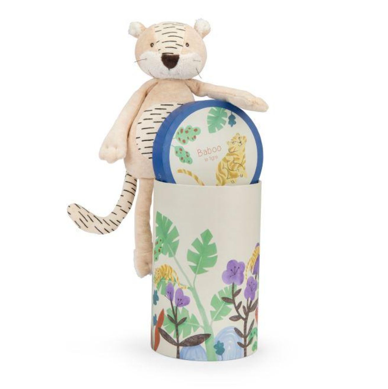 Moulin Roty Knuffel Tijger Baboo La Foret Mawa (688020) - SPADT - speelgoed met advies