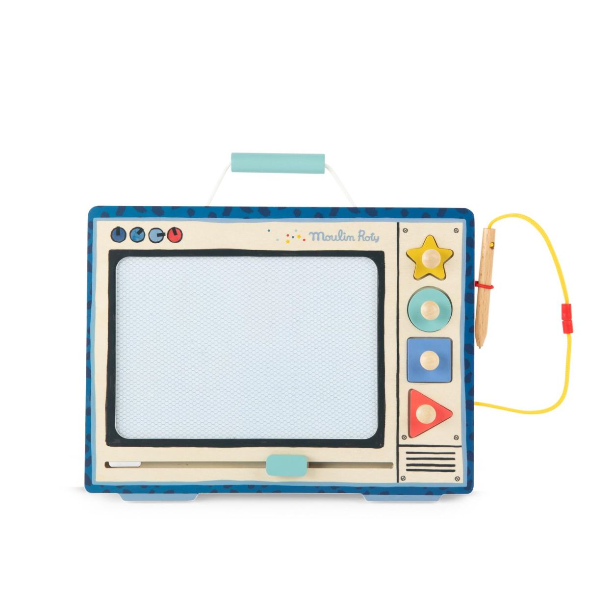 Moulin Roty Magnetisch Tekenbord Puce & Pilou (684085) - SPADT - speelgoed met advies