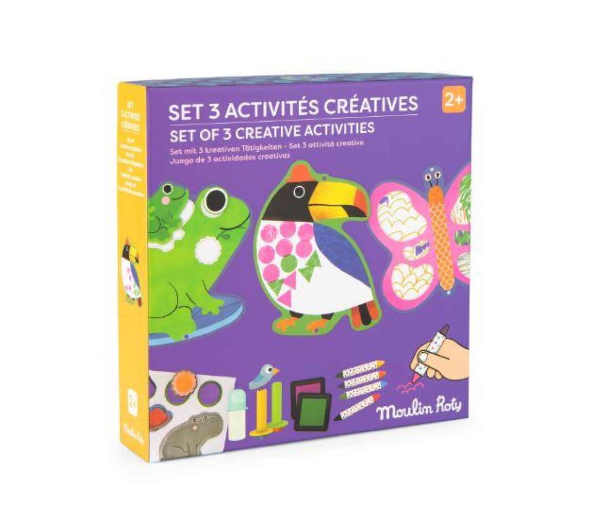 Moulin Roty Set met 3 Creatieve Activiteiten (679608) - SPADT - speelgoed met advies