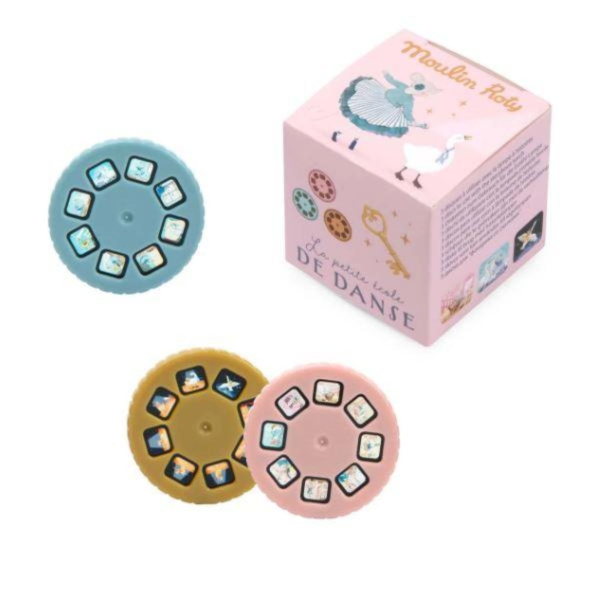 Moulin Roty Verhaaltjeslamp Schijfjes (3) 'La Petite Ecole de Danse (667365) - SPADT - speelgoed met advies