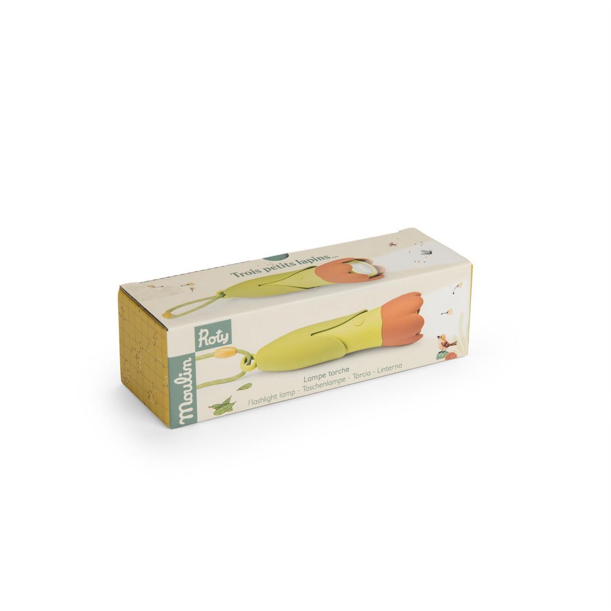 Moulin Roty Zaklamp Tulp Trois Petits Lapins (678380) - SPADT - speelgoed met advies