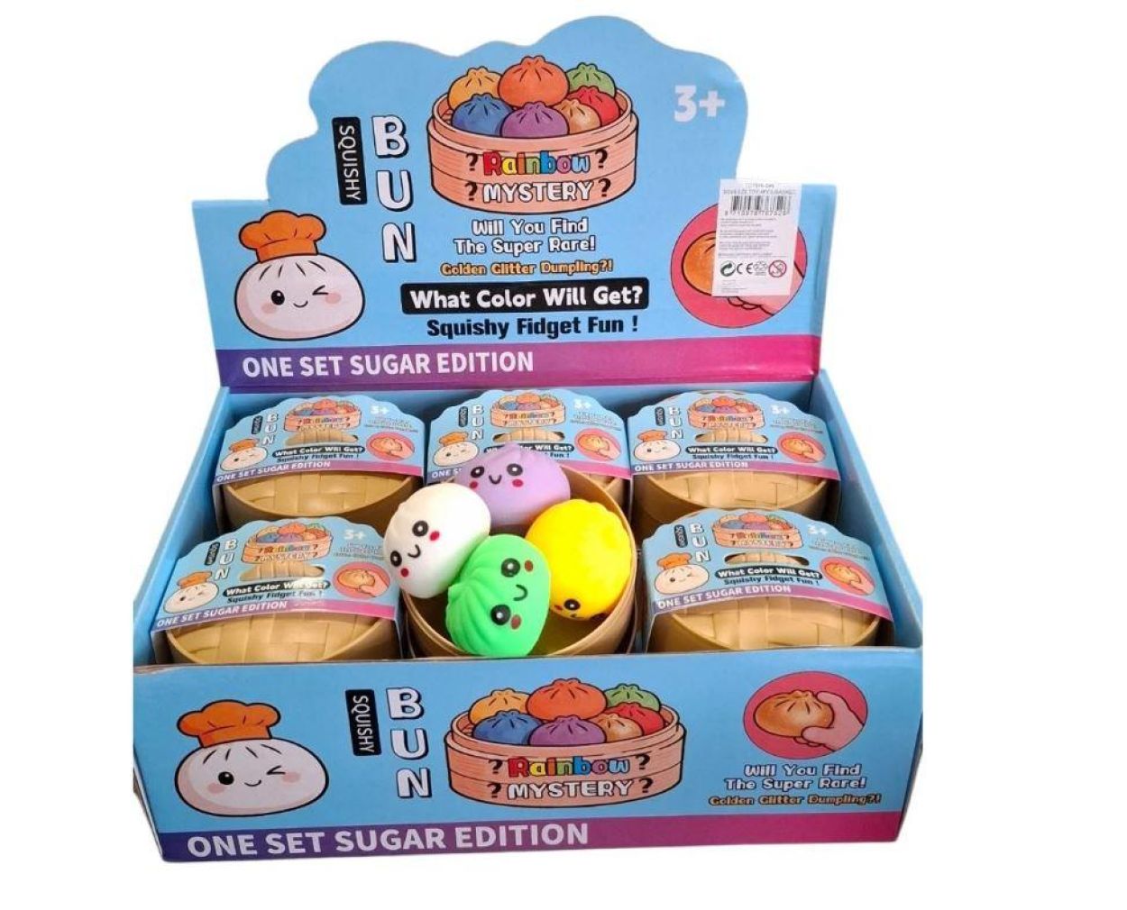  Mystery Squishy Dumpling (4 stuks) () - SPADT - speelgoed met advies