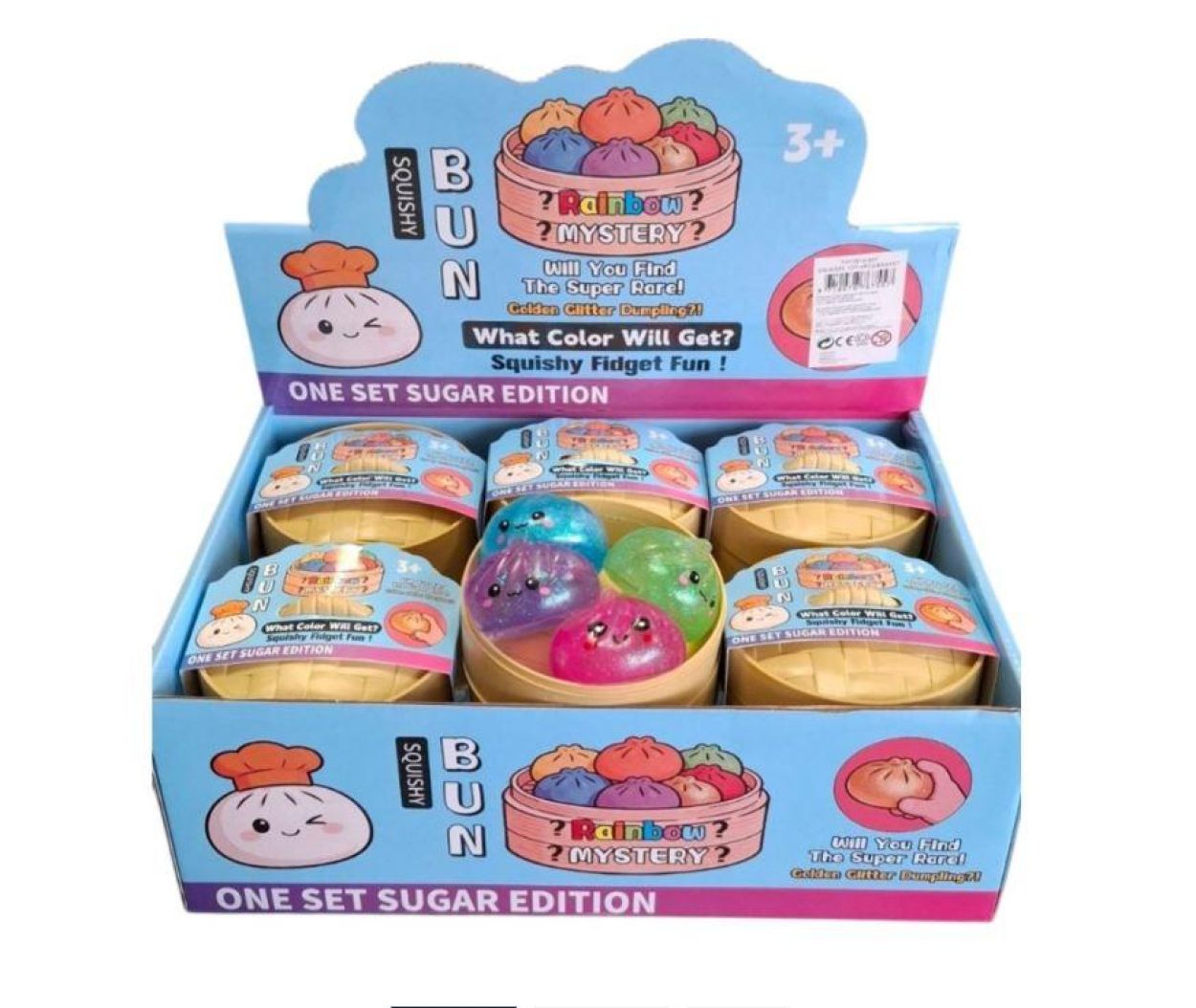  Mystery Sugar Glitter Dumpling (4 stuks) () - SPADT - speelgoed met advies