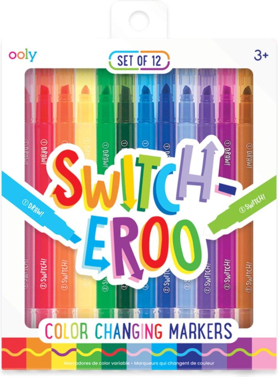 Ooly Switch-Eroo Glittery Color Changing Markers (02.130.124) - SPADT - speelgoed met advies