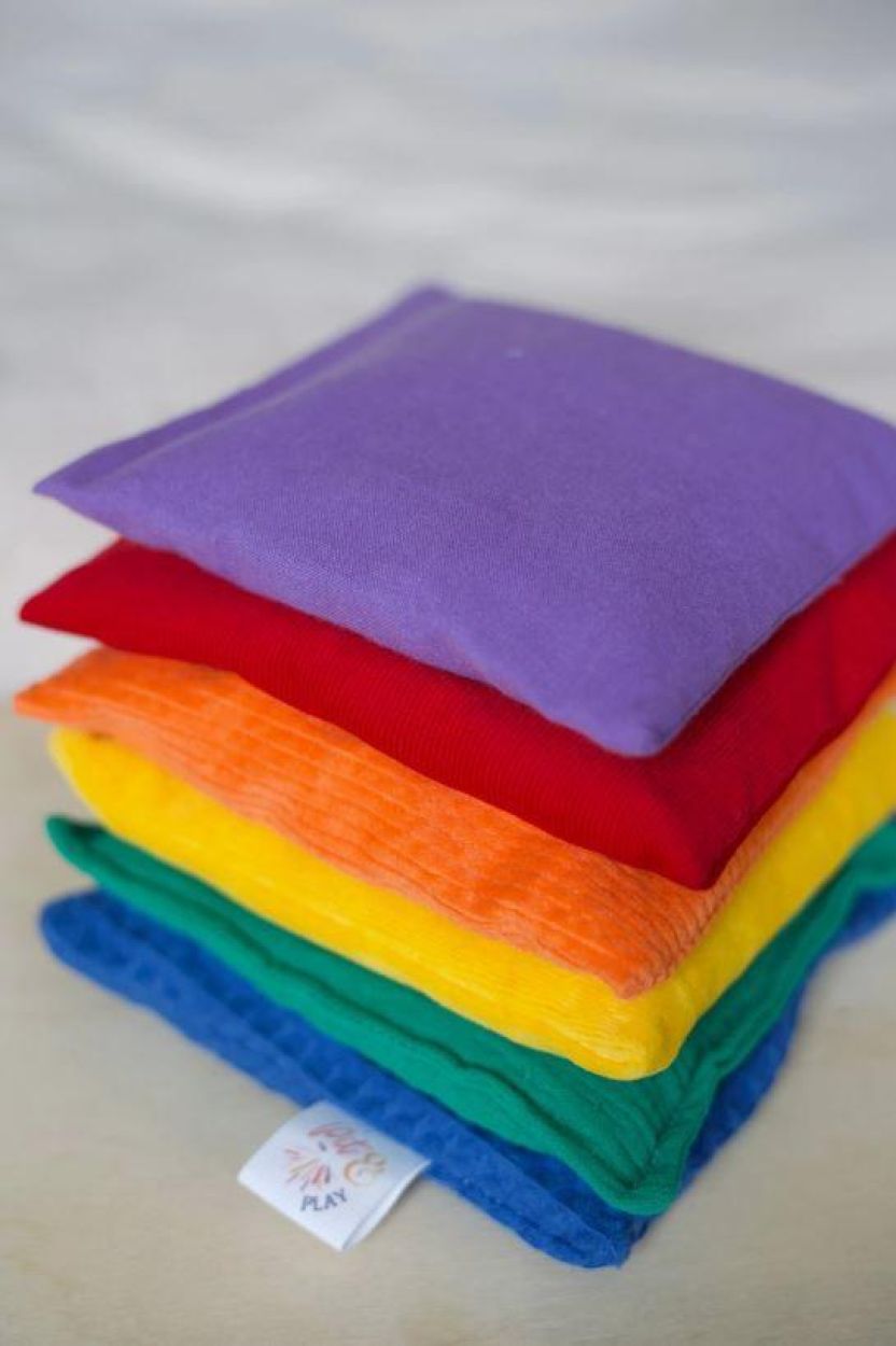 Pit & Play Pittenzakjes Regenboog Set () - SPADT - speelgoed met advies