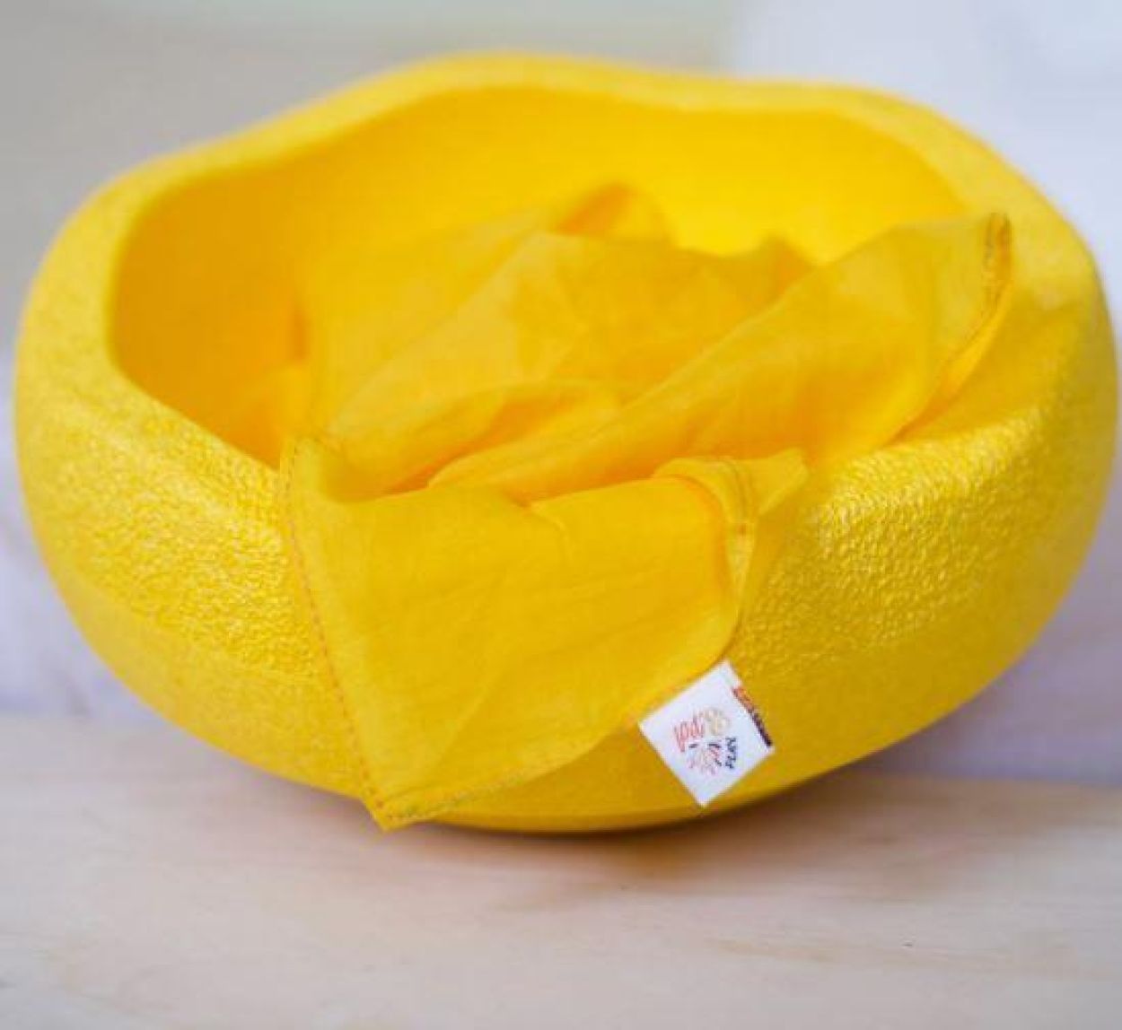 Pit & Play Speeldoekje Geel () - SPADT - speelgoed met advies