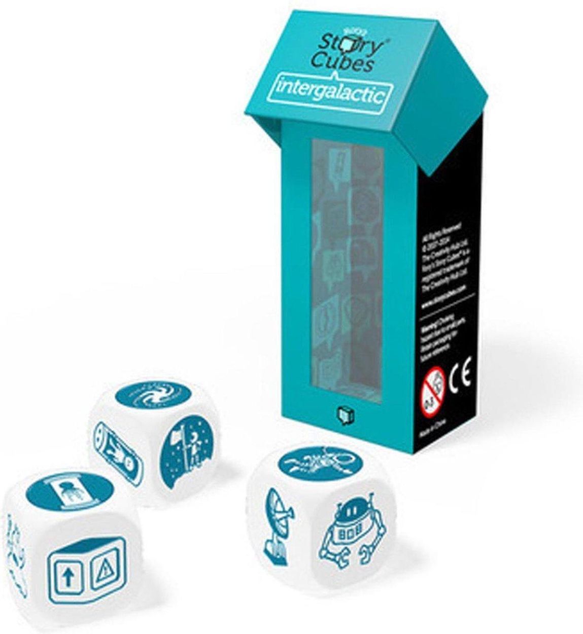 Rory's Story Cubes Verteldobbelstenen 'Intergalactic' (719) - SPADT - speelgoed met advies