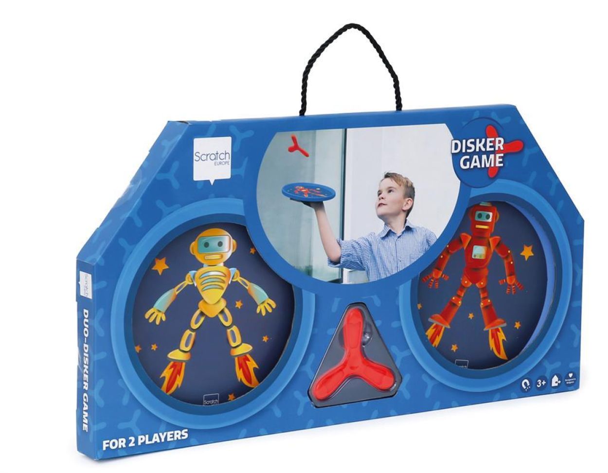 Scratch Hand Disker Duo 'Robot' (6182150) - SPADT - speelgoed met advies