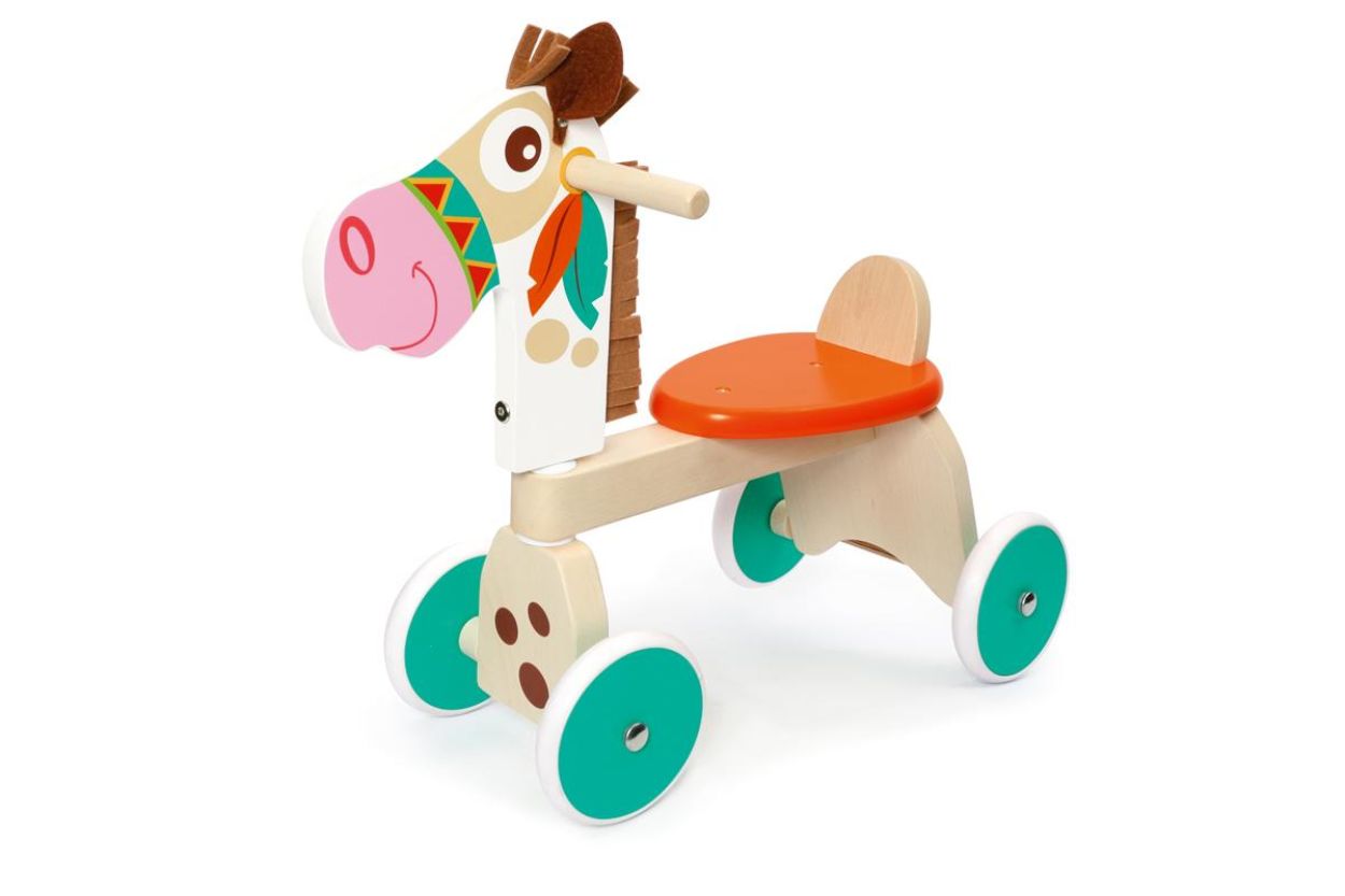 Scratch Loopfiets/Vierwieler Indiaanse Pony (6181442) - SPADT - speelgoed met advies