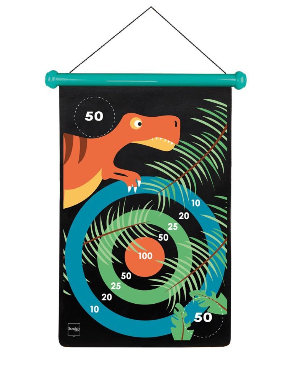 Scratch Magnetisch Dartsspel Dinosaurussen (6182043) - SPADT - speelgoed met advies