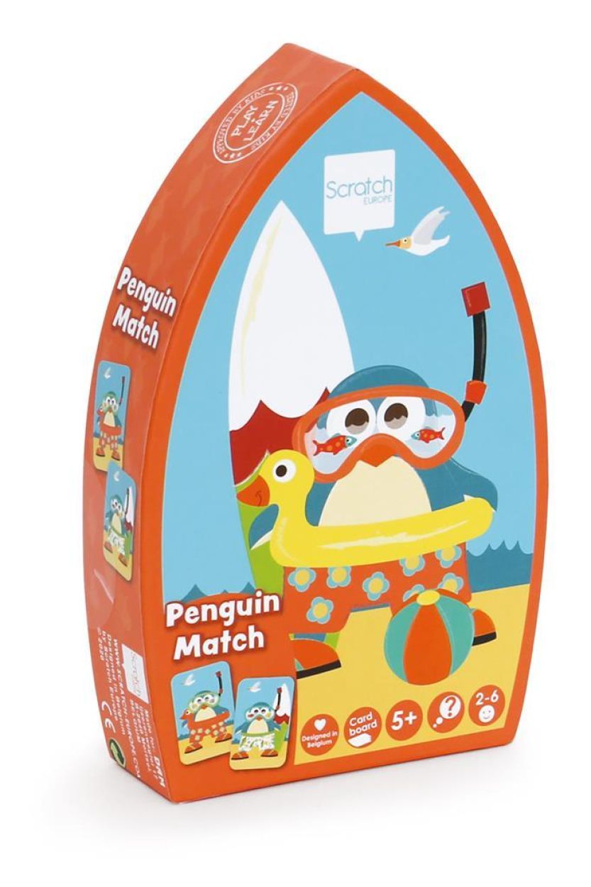 Scratch Penguin Match (6182234) - SPADT - speelgoed met advies