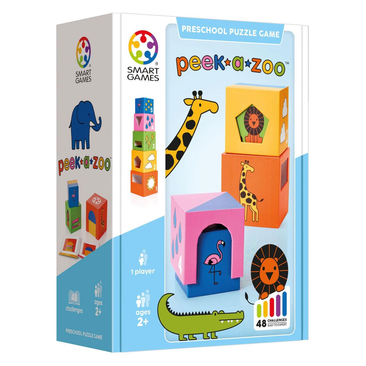 SmartGames Peek-a-Zoo (SG045) - SPADT - speelgoed met advies