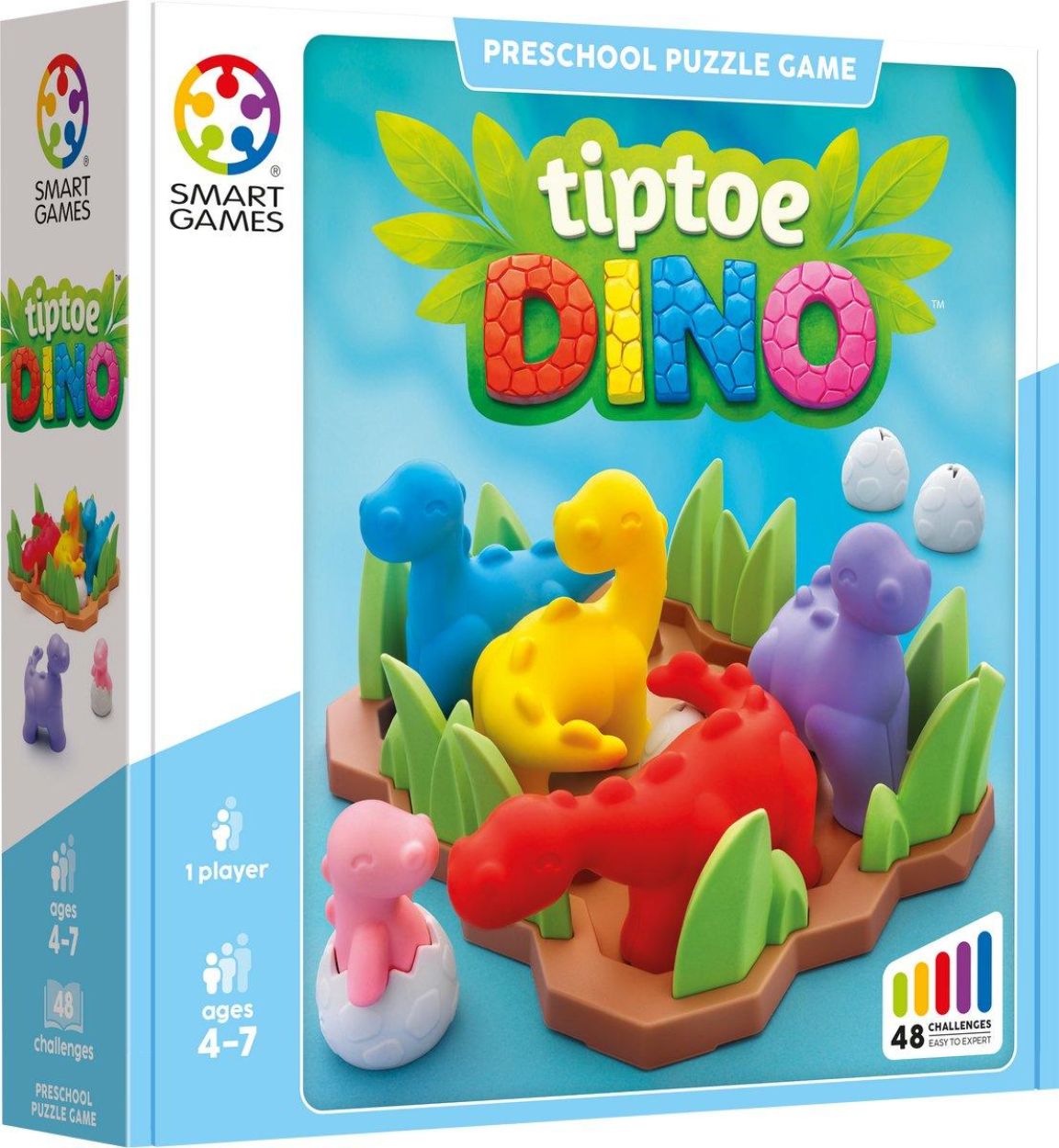 SmartGames Tiptoe Dino (SG043) - SPADT - speelgoed met advies