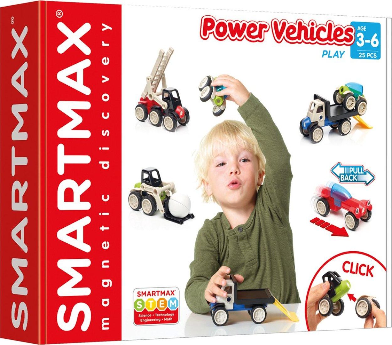 Smartmax Power Vehicles Mix (SMX303) - SPADT - speelgoed met advies