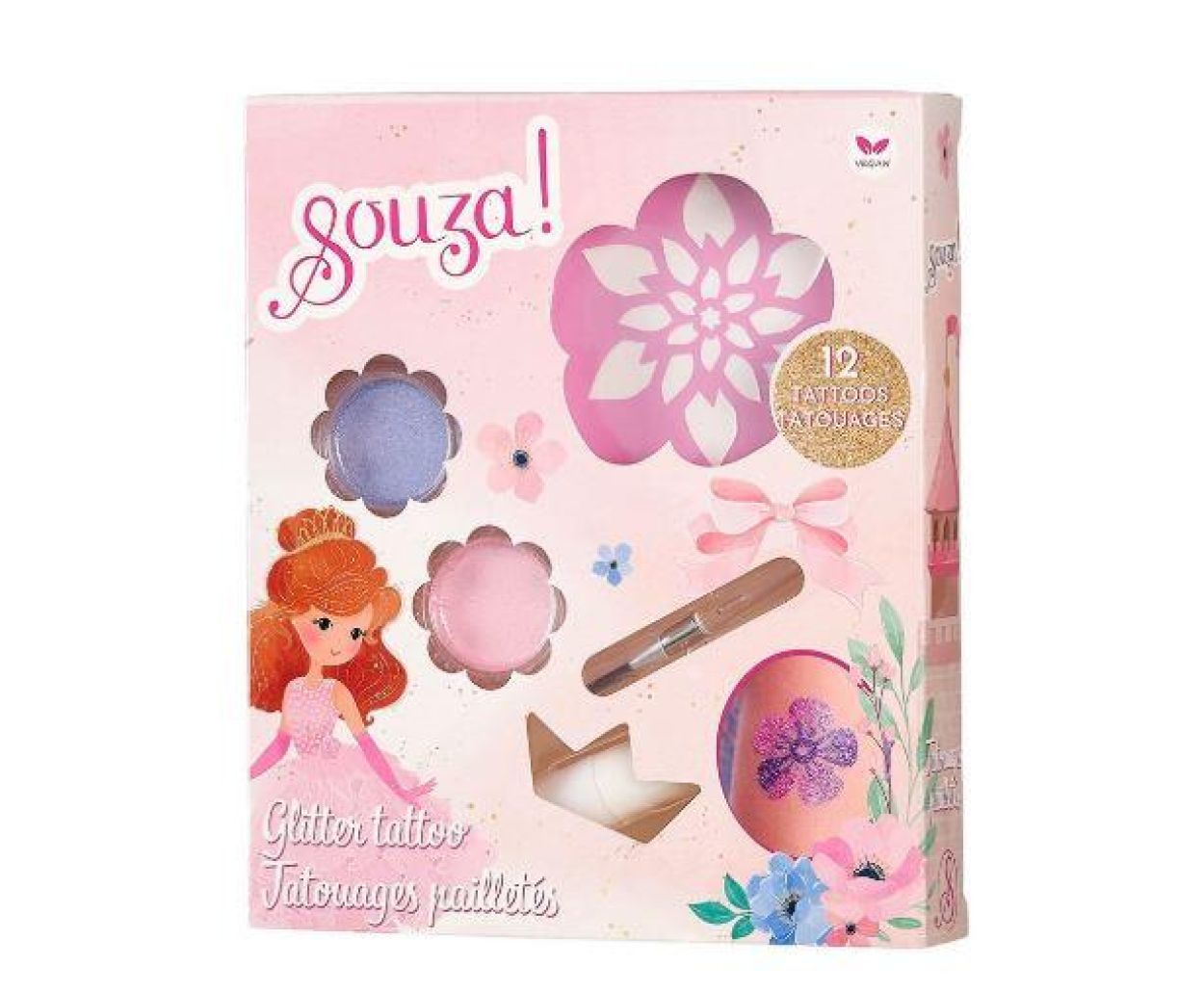 Souza for Kids Glittertattoos Prinsessen (107728) - SPADT - speelgoed met advies