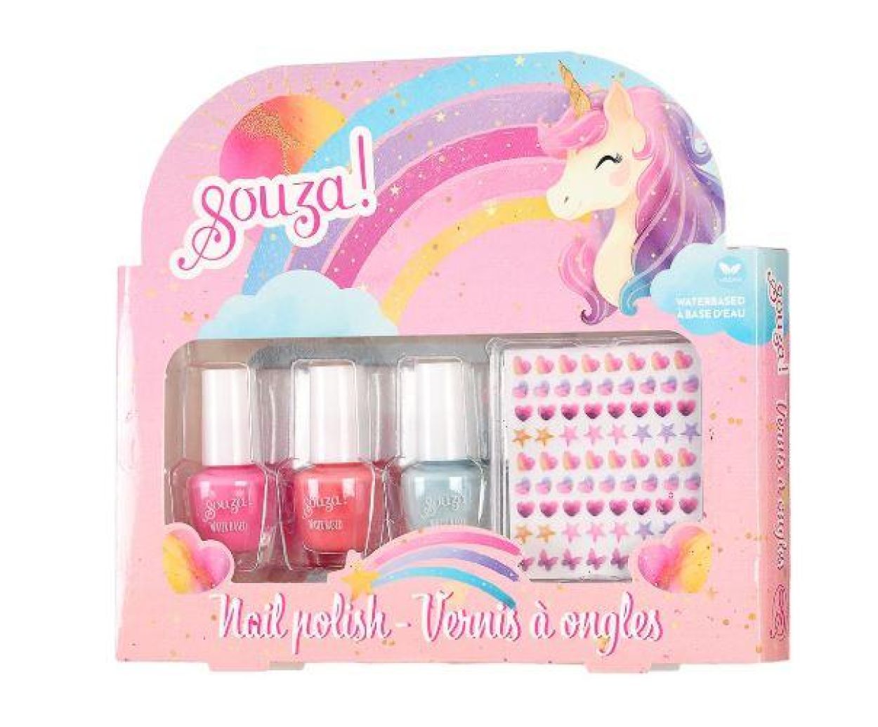 Souza for Kids Nagellak & Stickers Unicorn (107720) - SPADT - speelgoed met advies