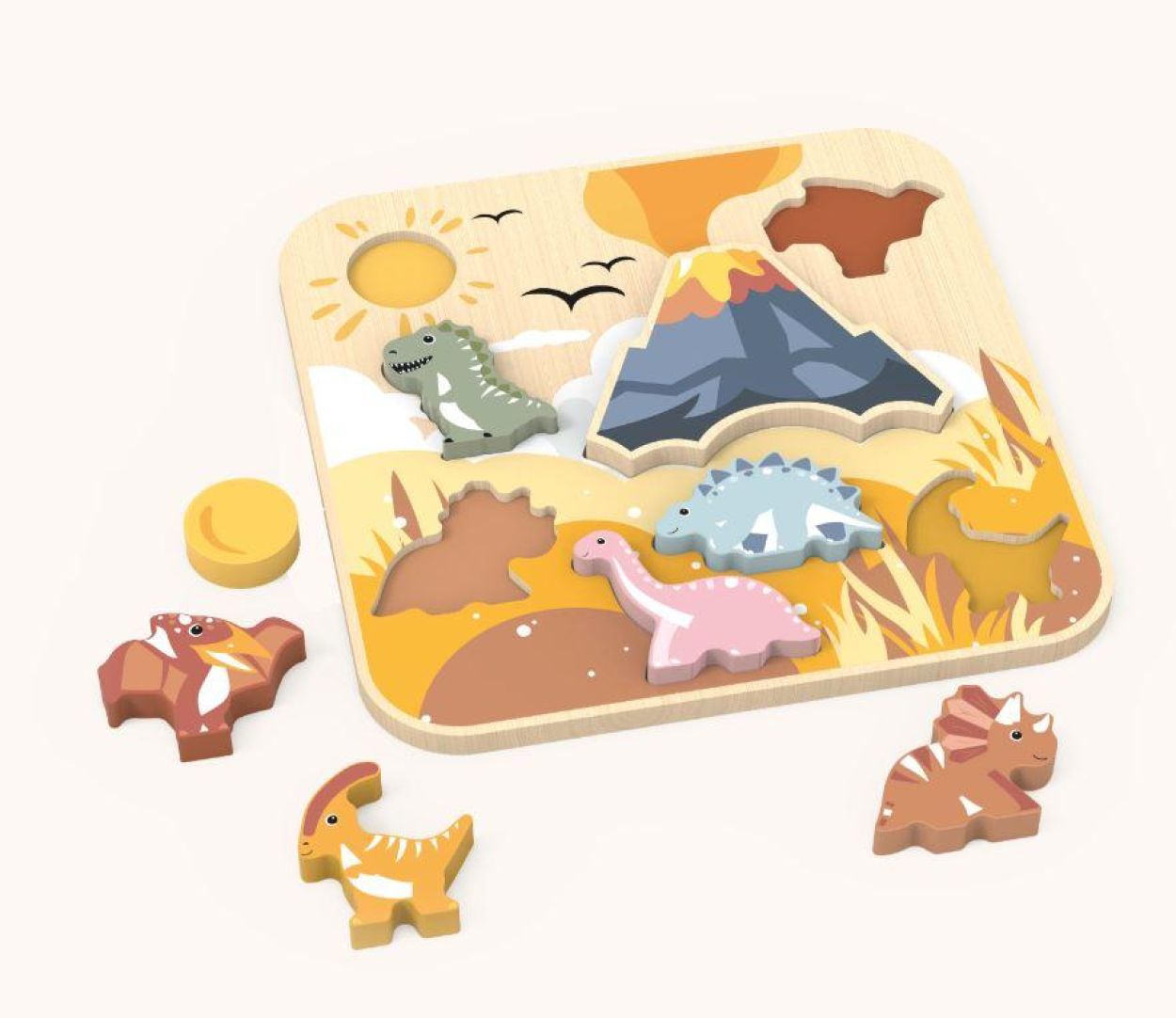 Speedy Monkey Jumbo Puzzel Dinosaurus (SP6011) - SPADT - speelgoed met advies