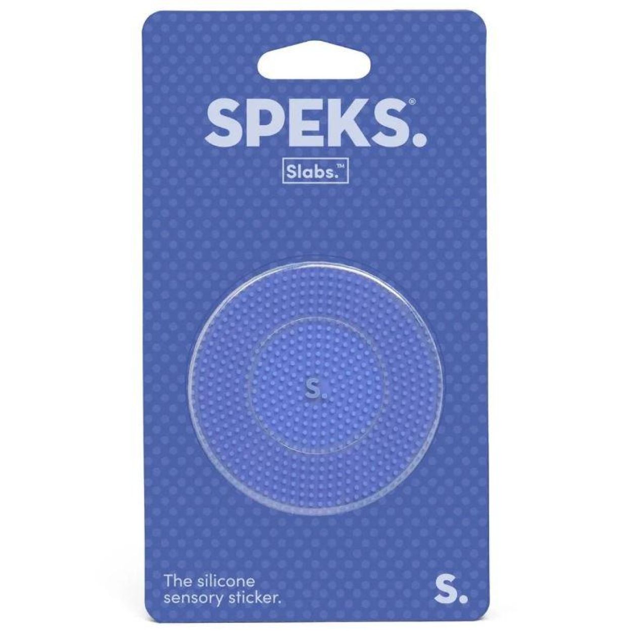Speks Slabs Sensory Sticker Circle Static Blue (SlabsCircleStaticBlue) - SPADT - speelgoed met advies