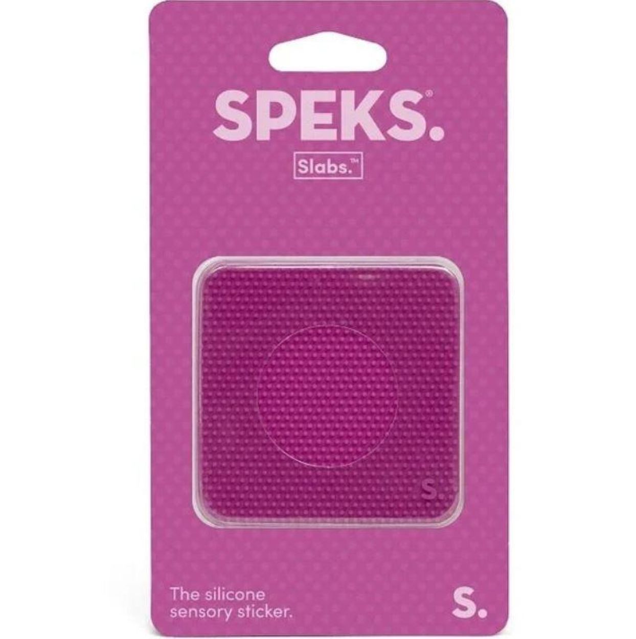 Speks Slabs Sensory Sticker Square Static Purple (SlabsSquareStaticPurple) - SPADT - speelgoed met advies