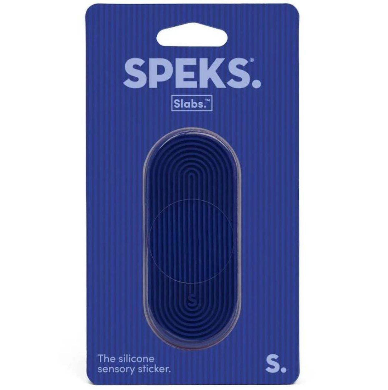 Speks Slabs Sensory Sticker Tab Groove Blue (SlabsTabGrooveBlue) - SPADT - speelgoed met advies