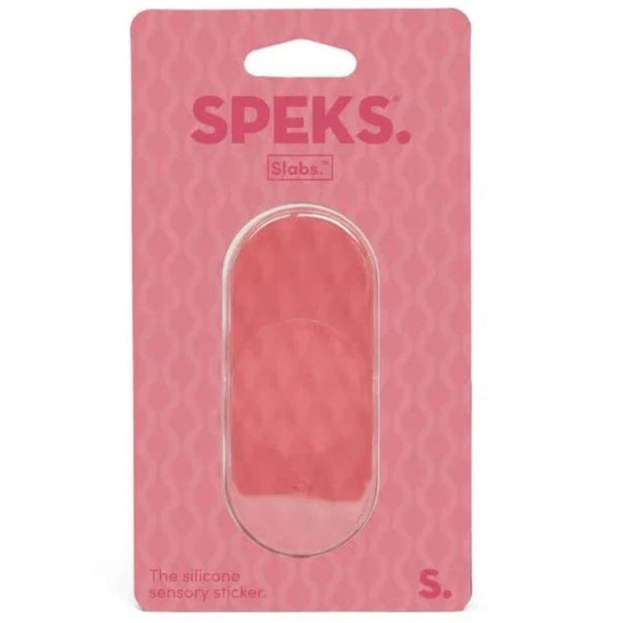 Speks Slabs Sensory Sticker Tab Mesh Pink (SlabsTabMeshPink) - SPADT - speelgoed met advies