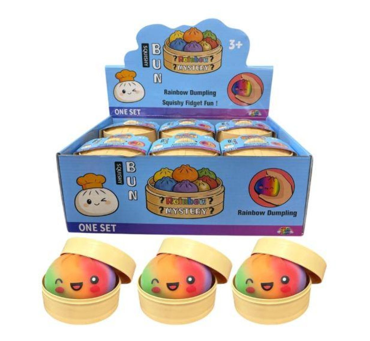  Squishy Dumpling Rainbow () - SPADT - speelgoed met advies