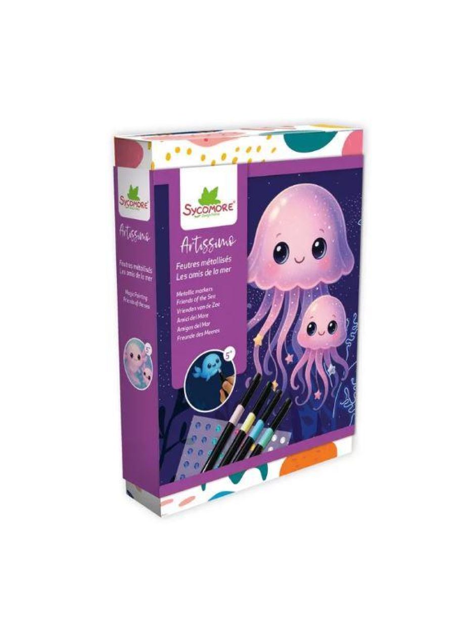 Sycomore Artissimo Metallic Stiften Ocean Baby's (SYCREA077) - SPADT - speelgoed met advies