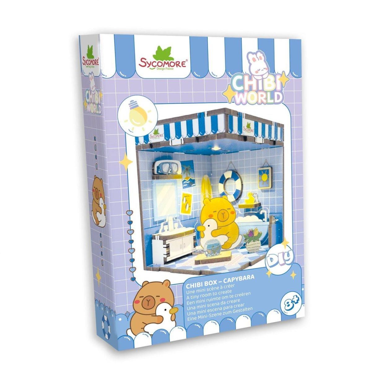 Sycomore Chibi World Light Box Capibara (CREA094) - SPADT - speelgoed met advies