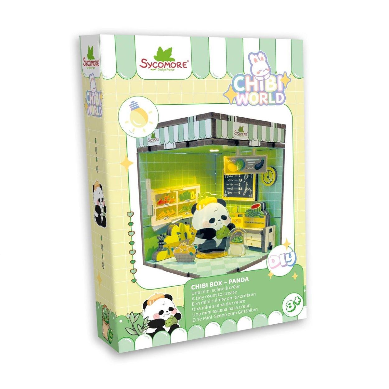 Sycomore Chibi World Light Box Panda (CREA091) - SPADT - speelgoed met advies