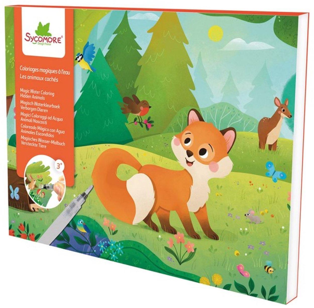 Sycomore Magisch Waterkleuren In het Hart van de Natuur (CRE4114) - SPADT - speelgoed met advies